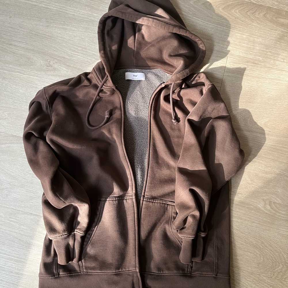 TNA Cozy Oversized Boyfriend Hoodie